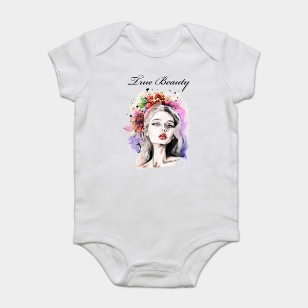 True Beauty Baby Bodysuit by SAE